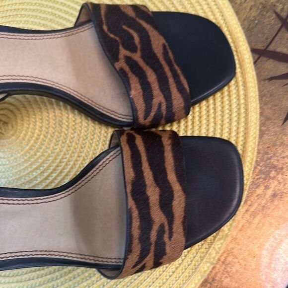Splendid Women's Tiger Print Block Heel Sandals - Picture 13 of 13